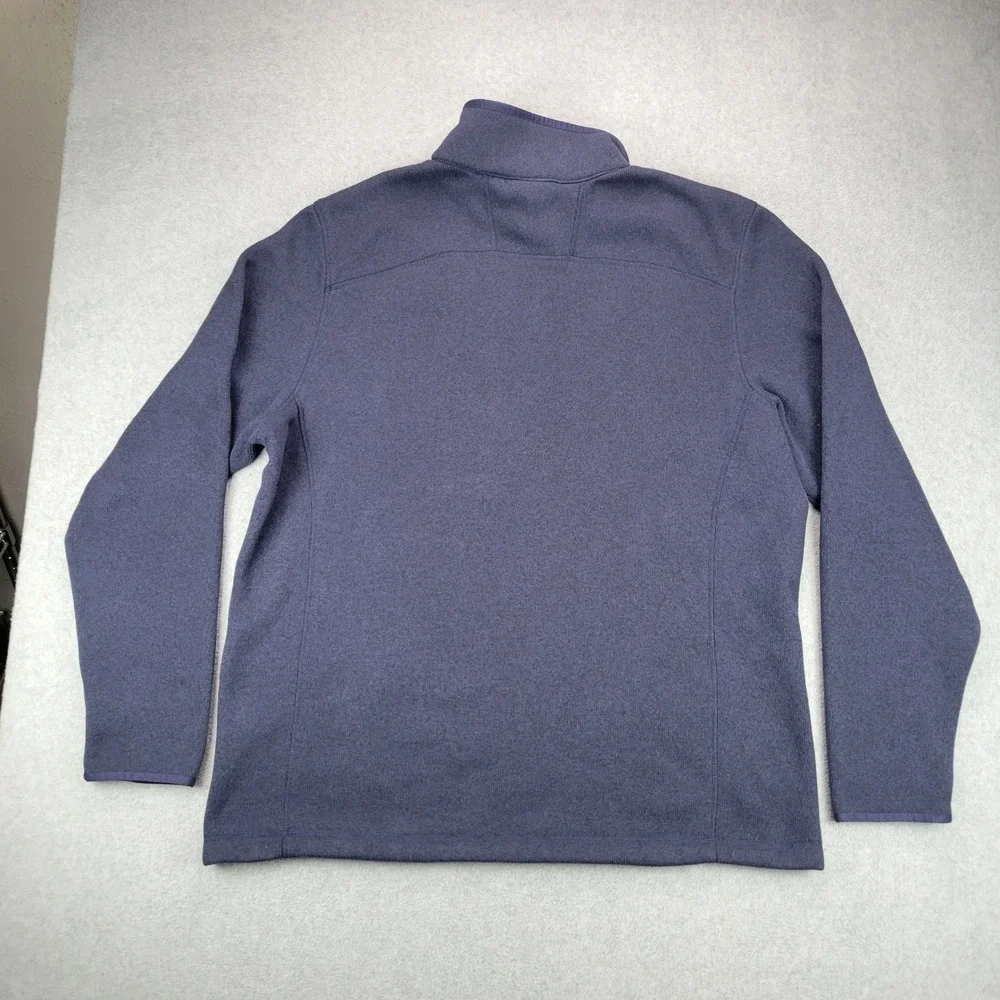The North Face Gordon Lyons Fleece Pullover Mens XXL Blue Heather 1/4 Zip
